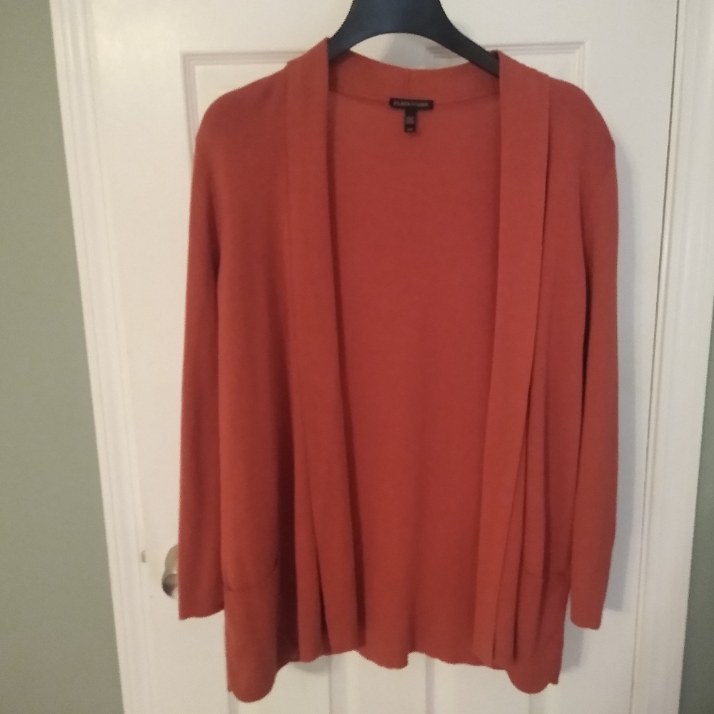 Eileen Fischer Coral Cardigan, Size L